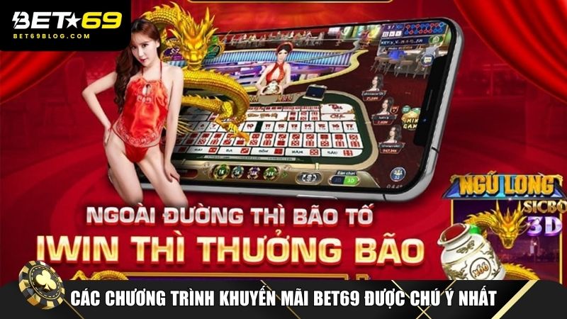Điểm danh các chương trình khuyến mãi Bet69